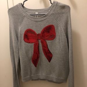 Holiday Bow Sweater